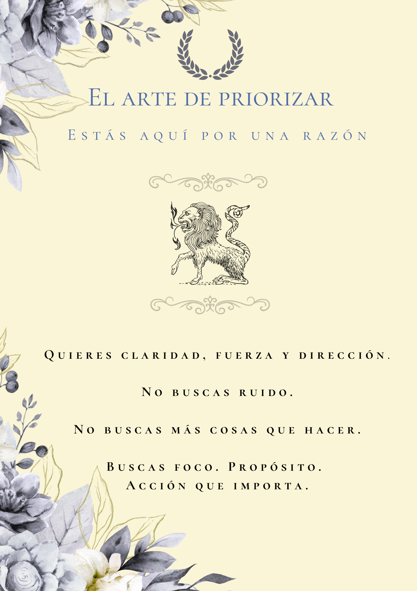 El Arte de Priorizar